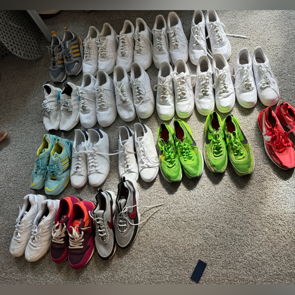 All size 13 $25 a piece or take all 19 for $330